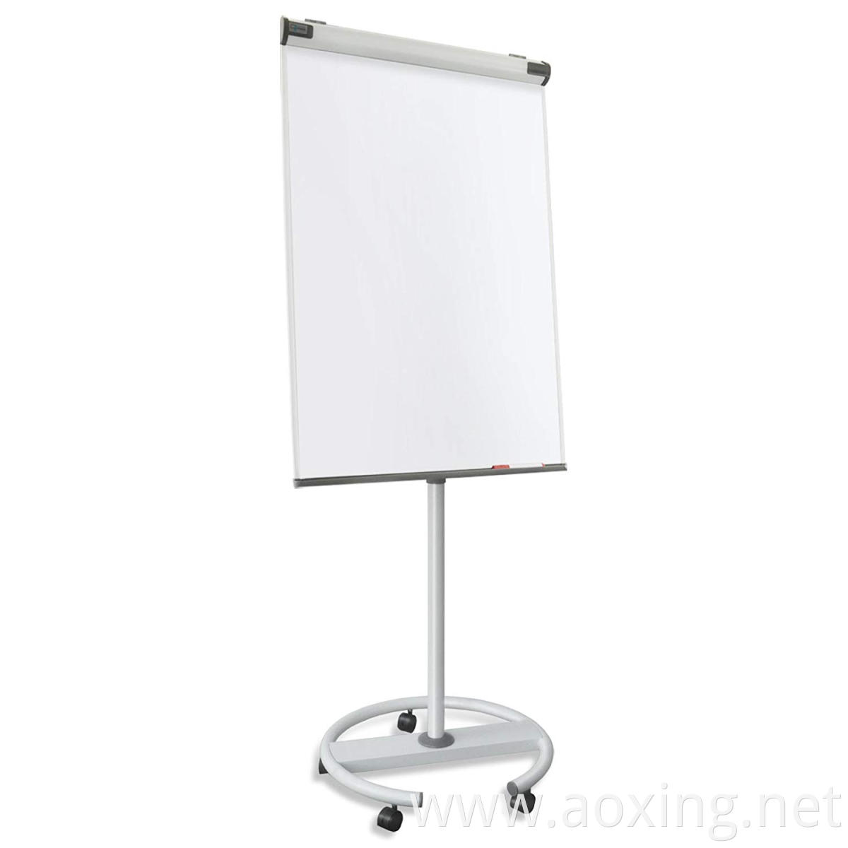 Flipchart Professional with Casters Frame with | Mobile and Versatile Folding Paper Holder Adjustable